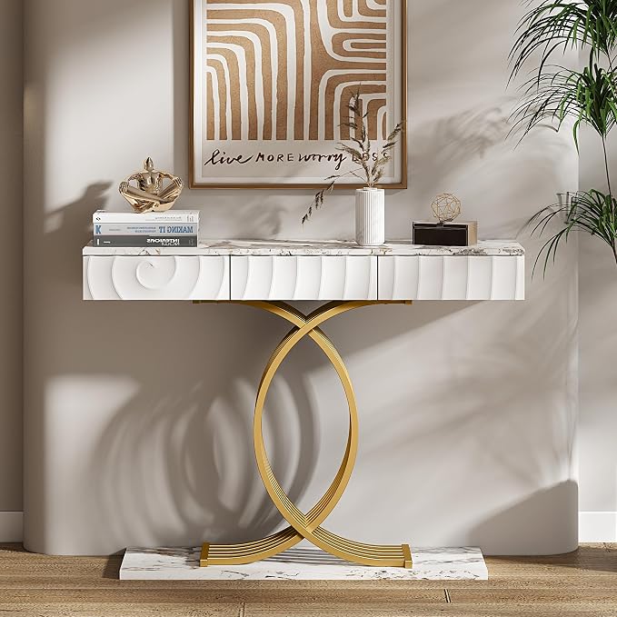 White & Gold