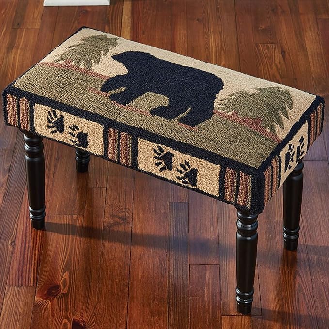 Adirondack Bear Bench
