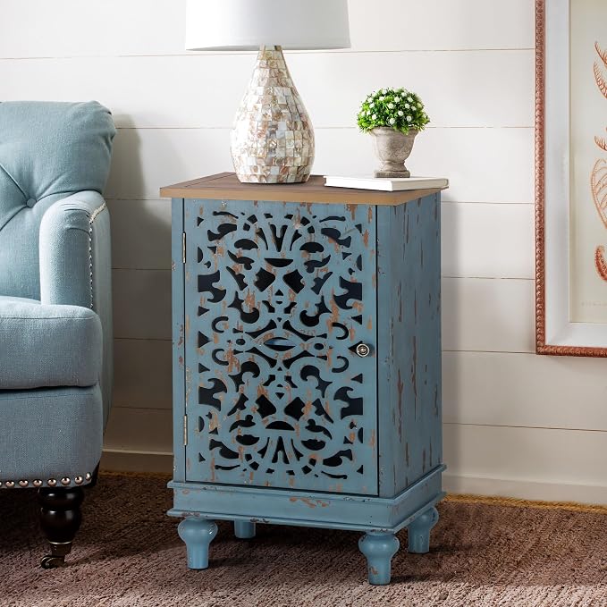 Teal Floral 1