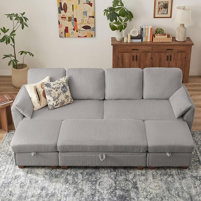 Corduroy-light Grey