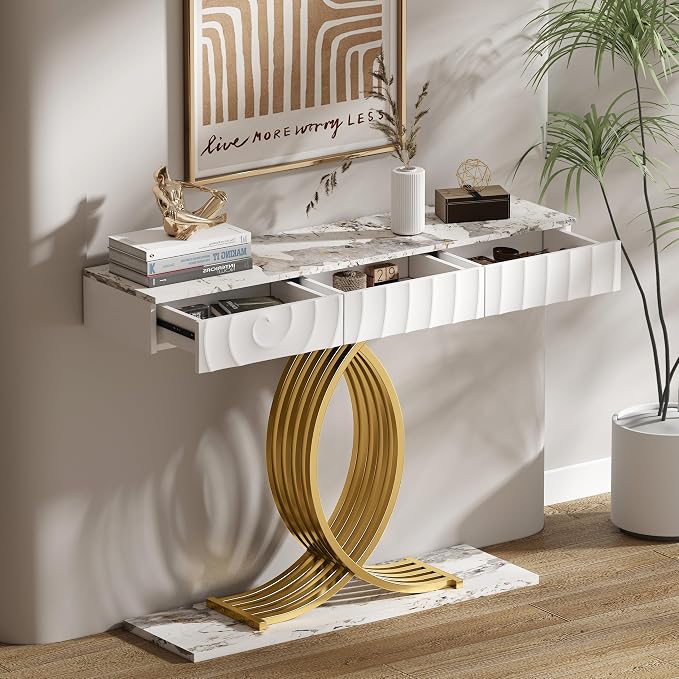 White & Gold