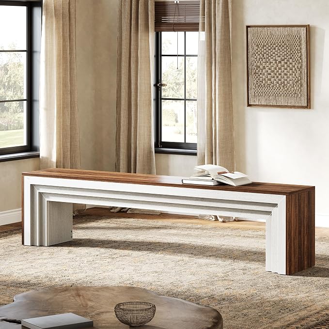 Rustic Brown & White