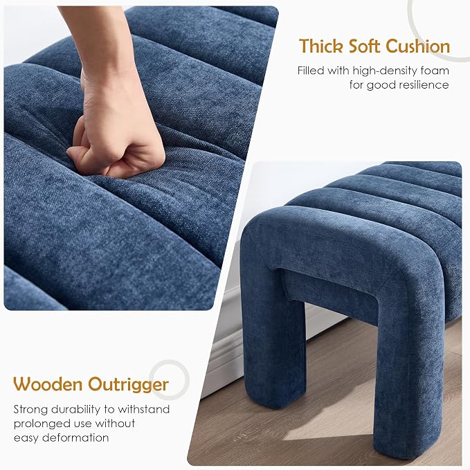 Blue Chenille