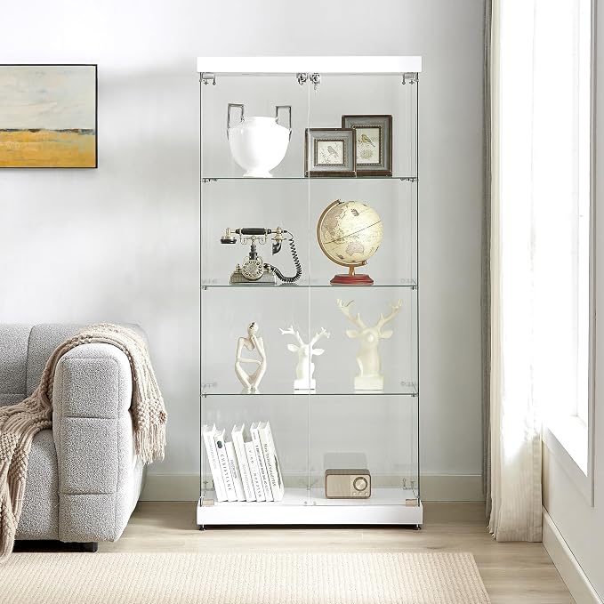 66.3'' 4-layer Double Door White