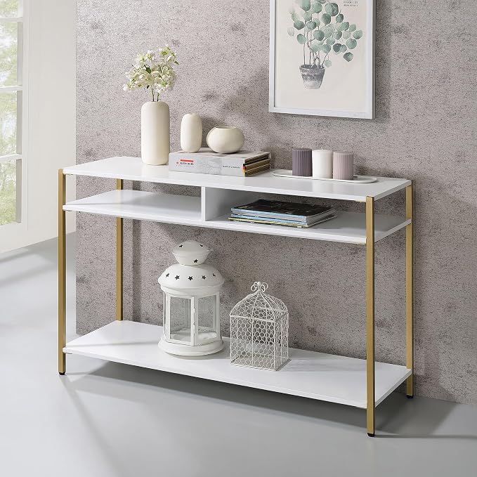 White and Gold