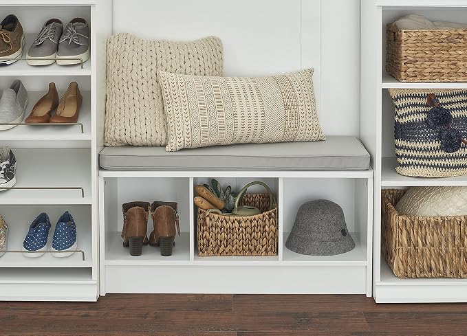 White With Gray Cushion