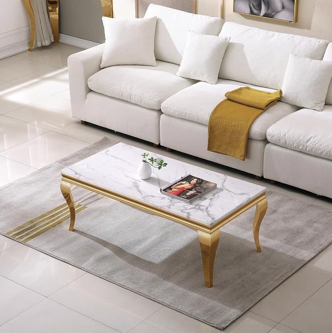 White & Gold-snake Legs