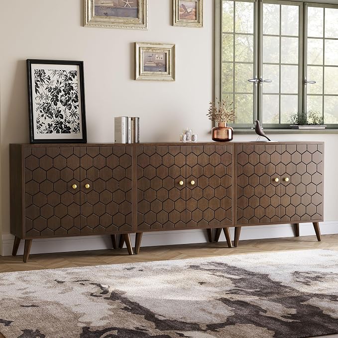 Brown Honeycomb Pattern