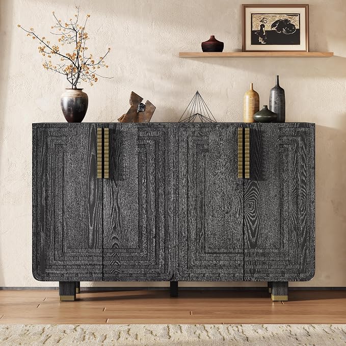 Black - Embossed Antique