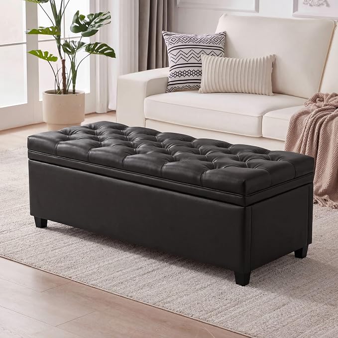 Faux Leather Black