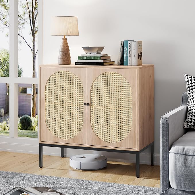 Natural With Oval Doors