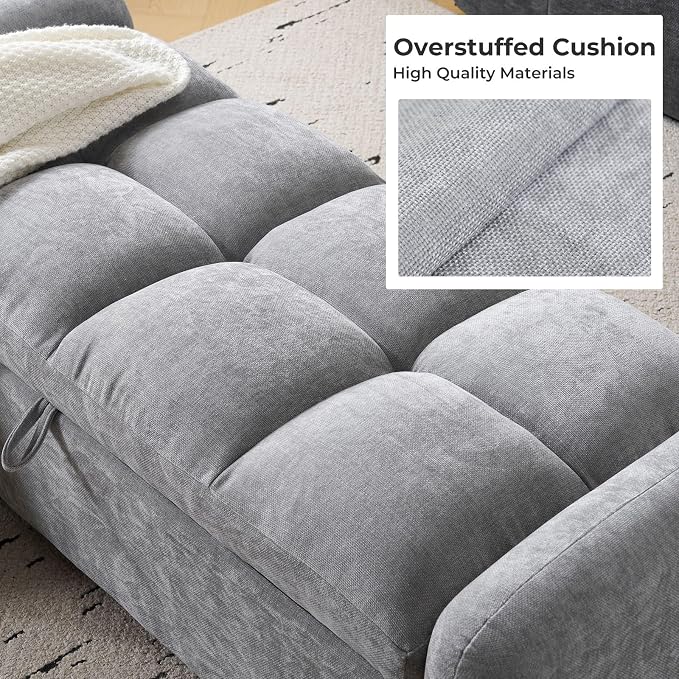 Chenille-light Grey