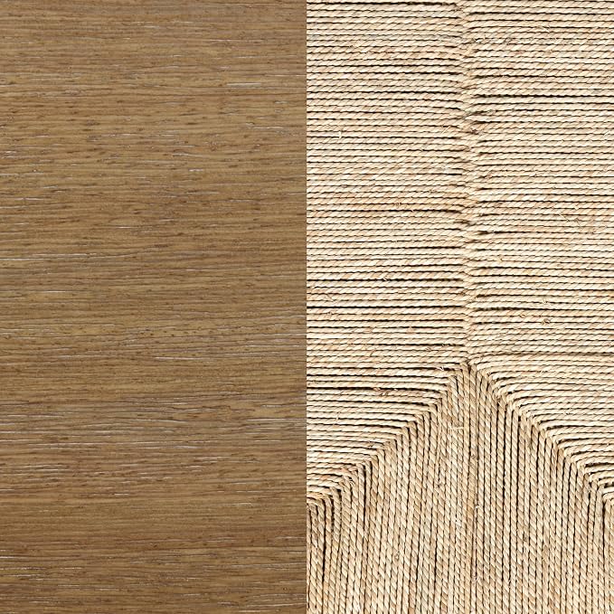 Brushed Light Brown/Seagrass