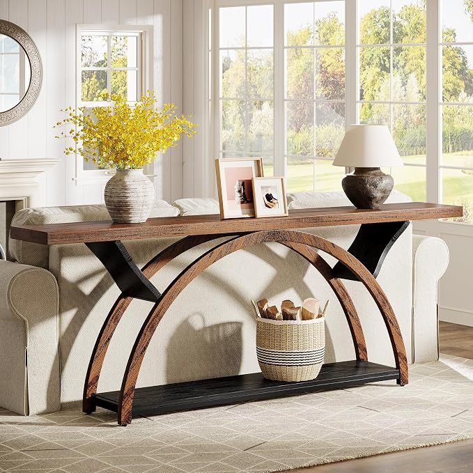 Rustic Brown & Black