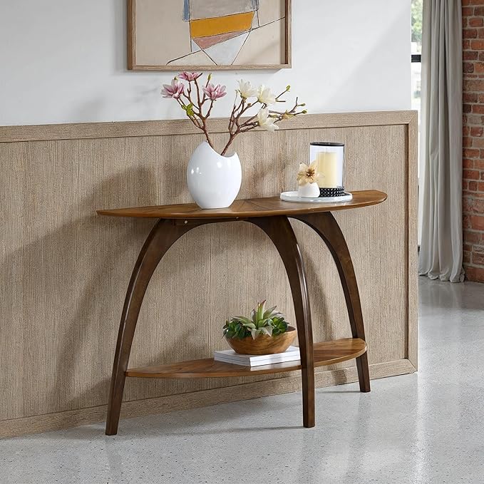Nutmeg Brown Top With Espresso Brown Legs
