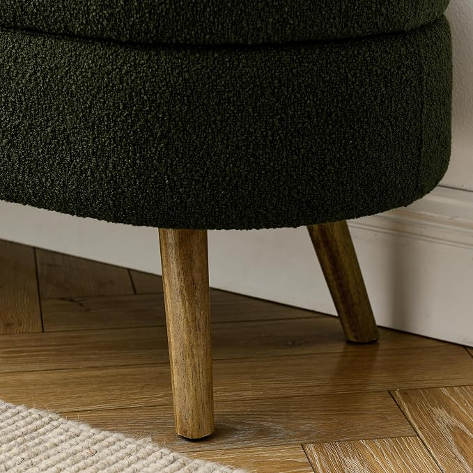 Green Bouclé