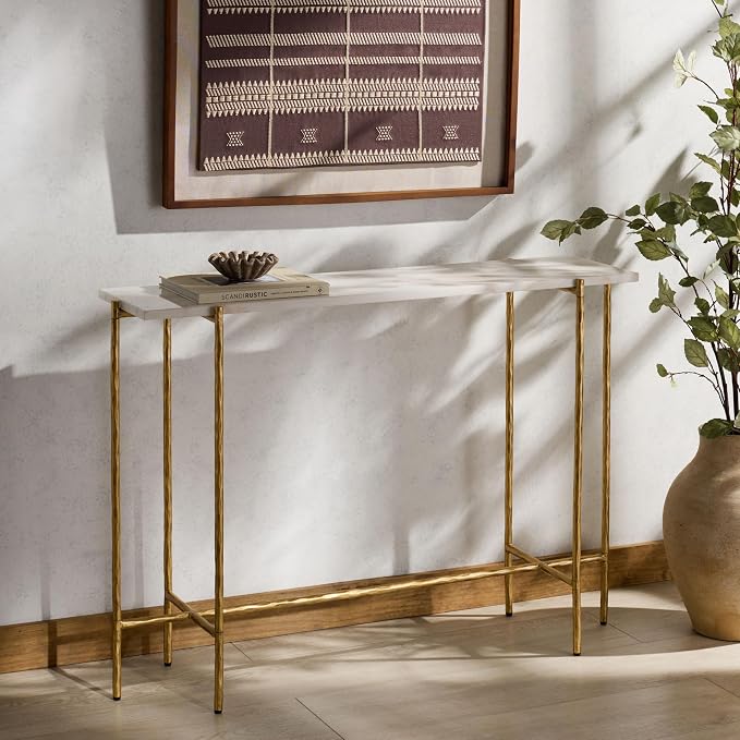 Brass/White