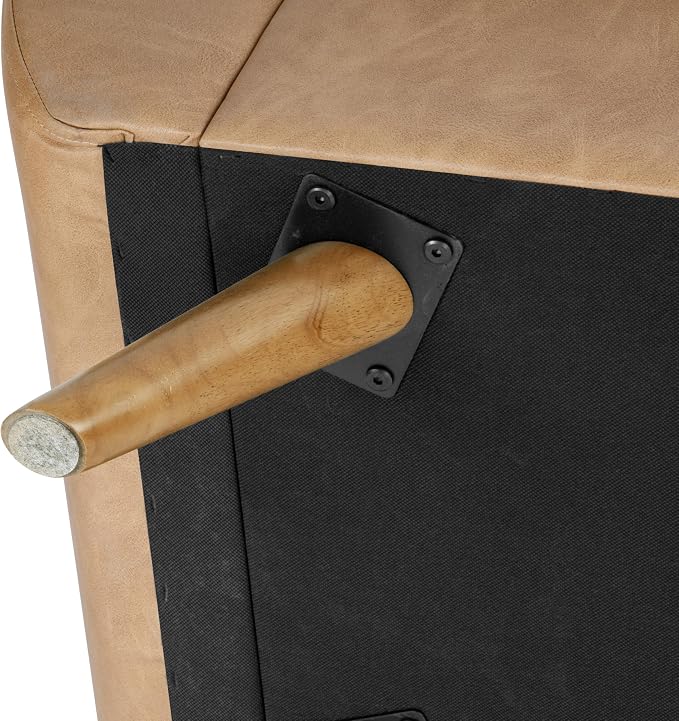 Sand Faux Leather