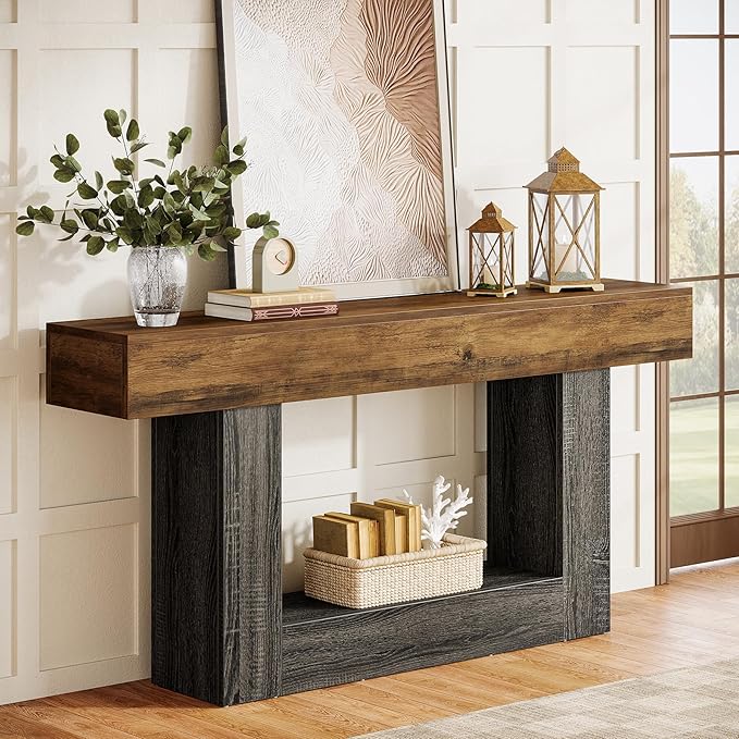 Rustic Brown & Gray