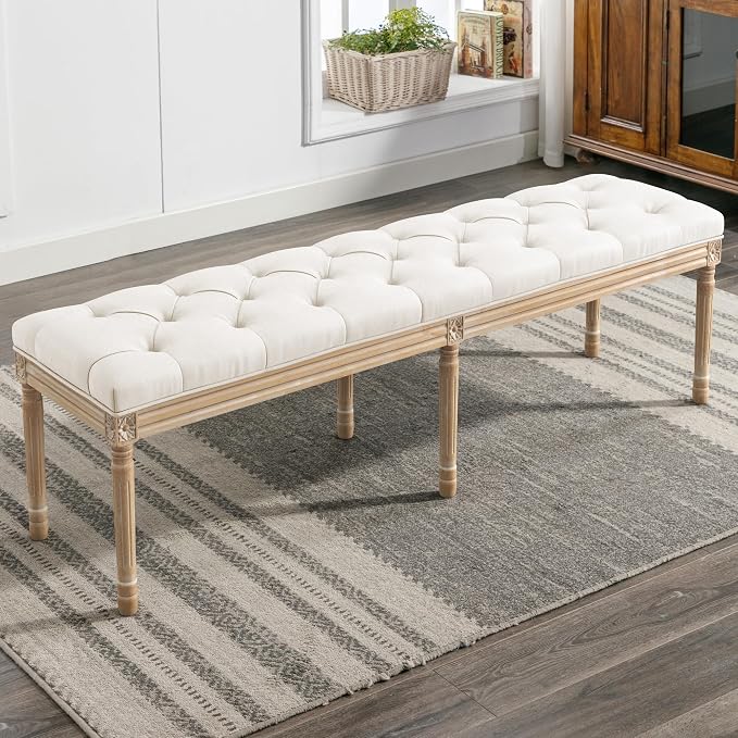Beige and Wood