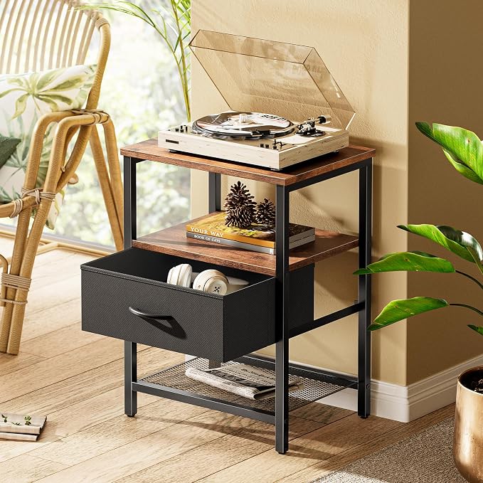 Rustic Brown and Black