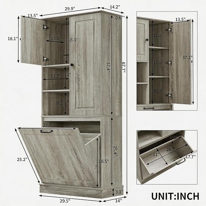 Oak + Mdf