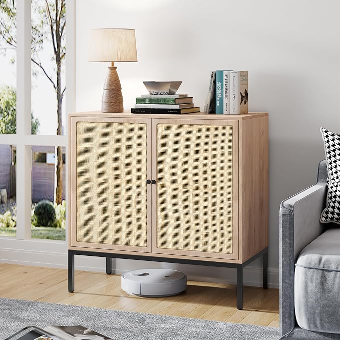Natural With Square Doors