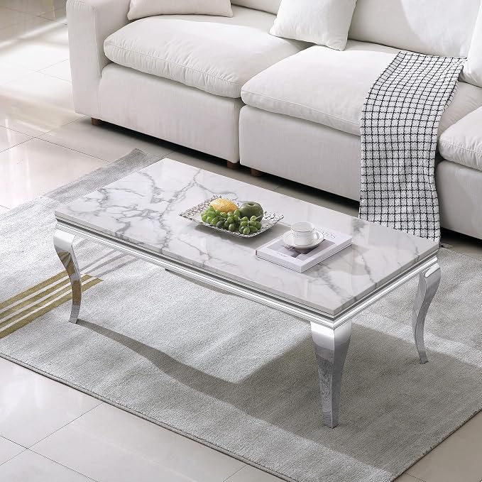 D-white Marble Silver18