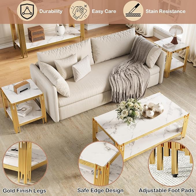 Gold+white