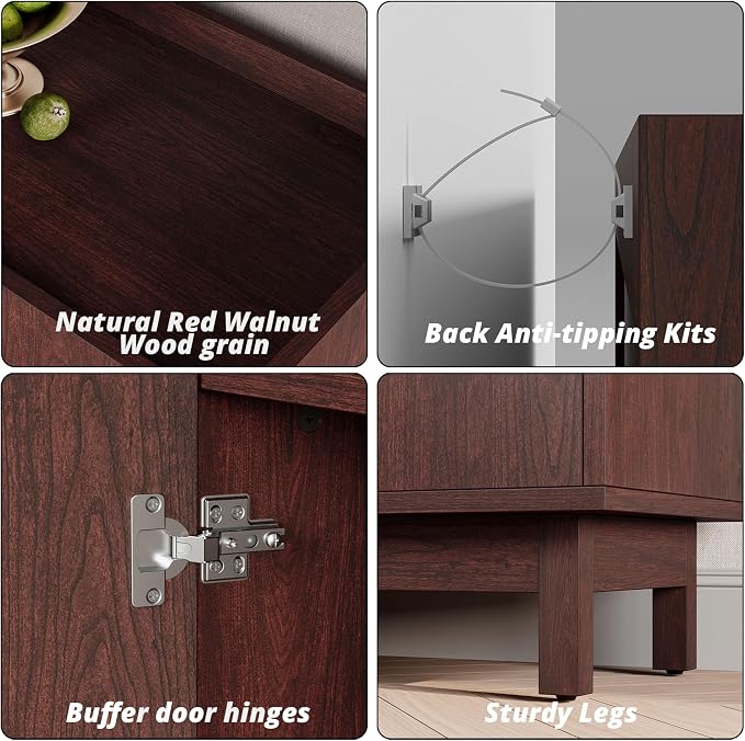 Natural Red Walnut