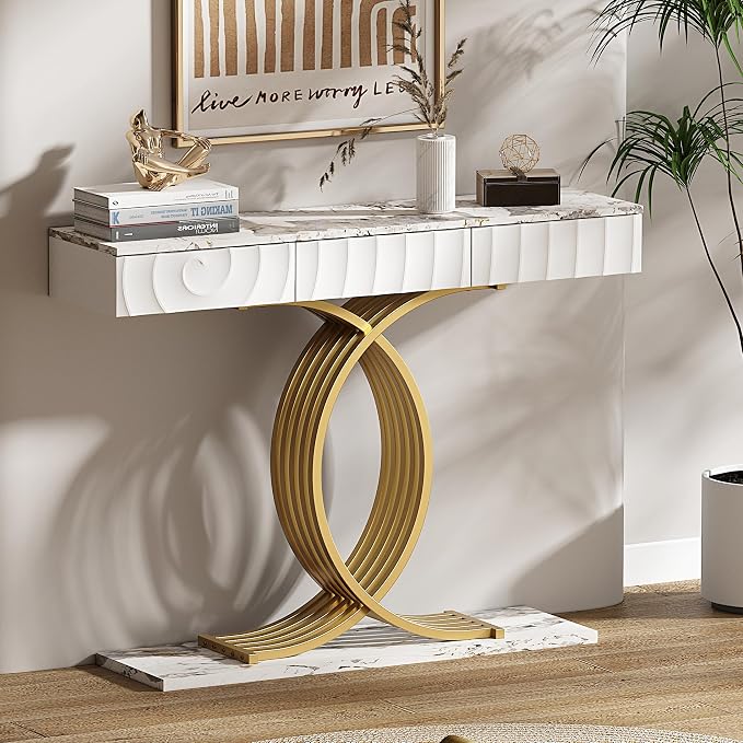 White & Gold