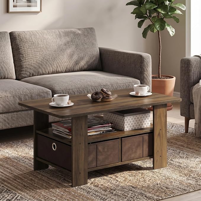 Columbia Walnut/Dark Brown