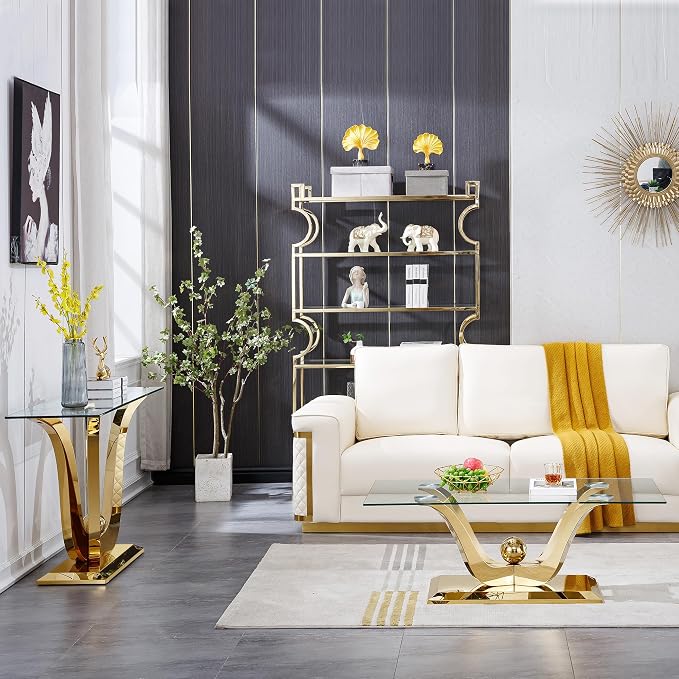 Gold Coffee Table