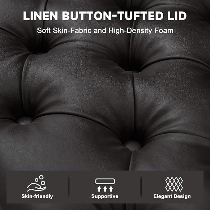 Faux Leather Black