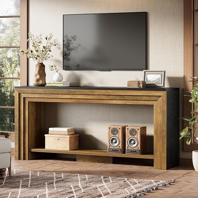 Rustic Brown & Black
