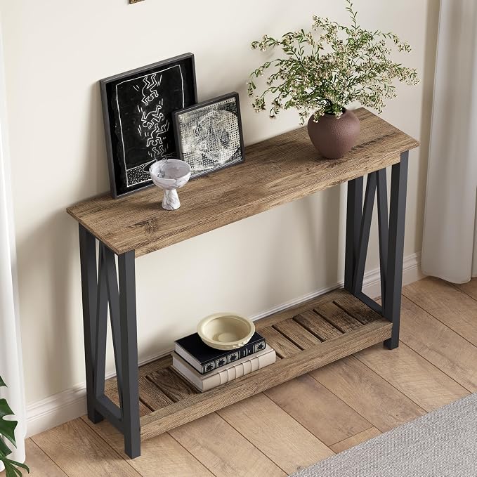 Rustic Oak & Black