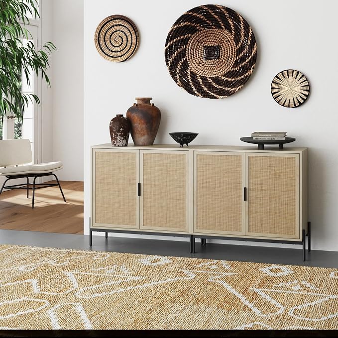 Light Oak/Rattan