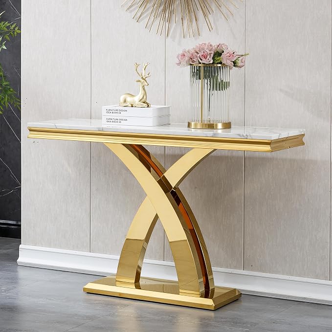 White Marble& Gold5