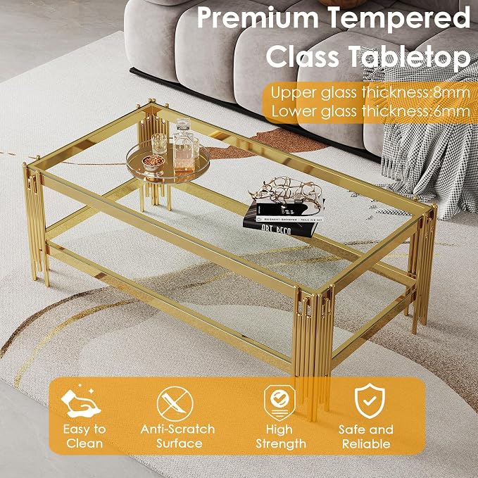Gold & Clear
