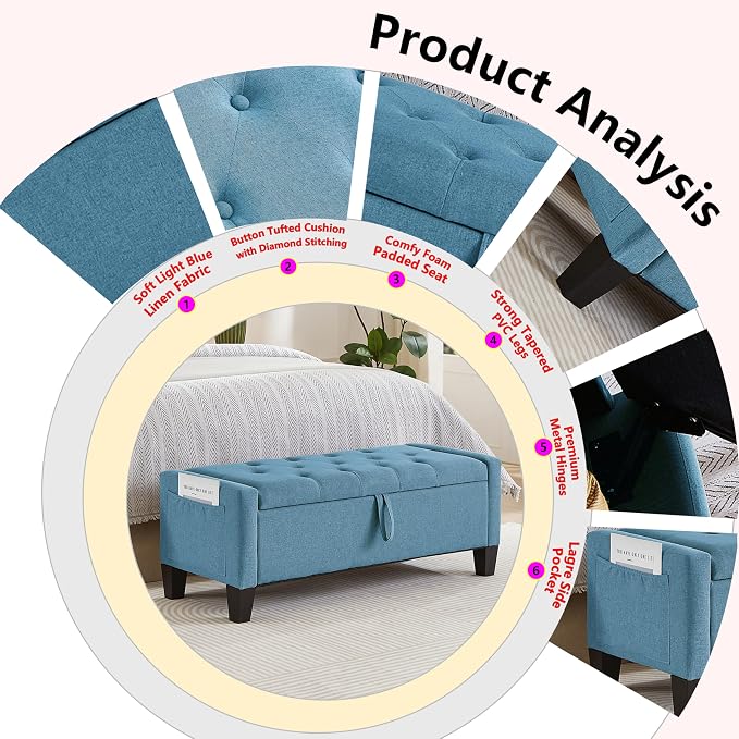 Linen Light Blue