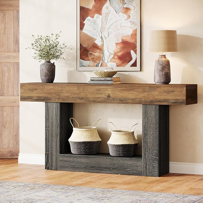 Rustic Brown & Gray