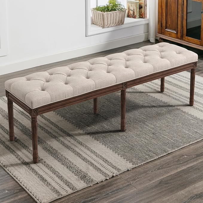 Linen and Dark Brown