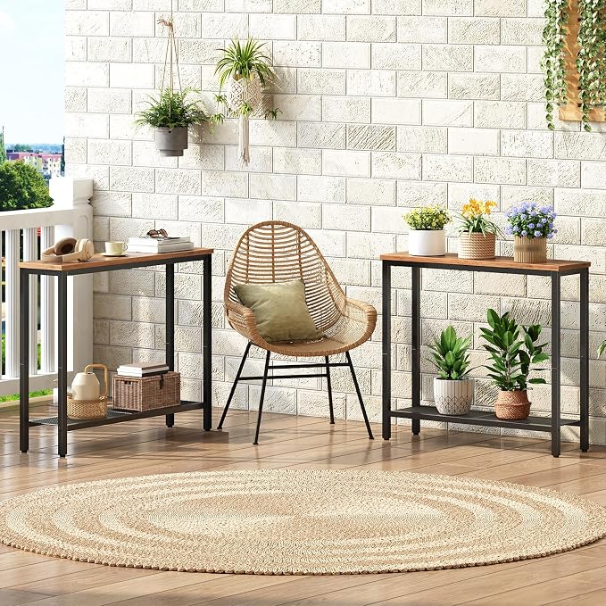 Rustic Brown + Black