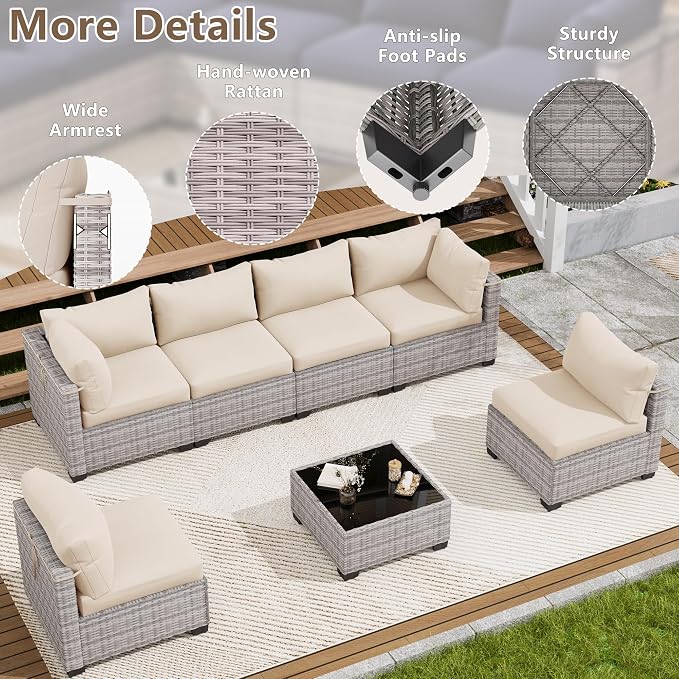 Grey White-beige