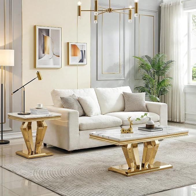 Gold&white