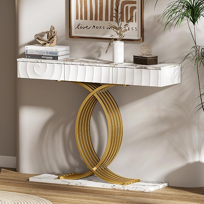 White & Gold