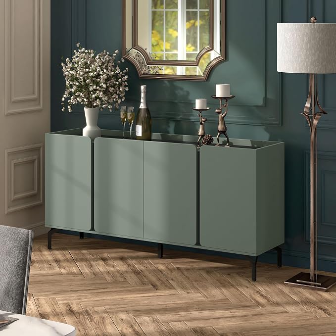Sage Green & Black