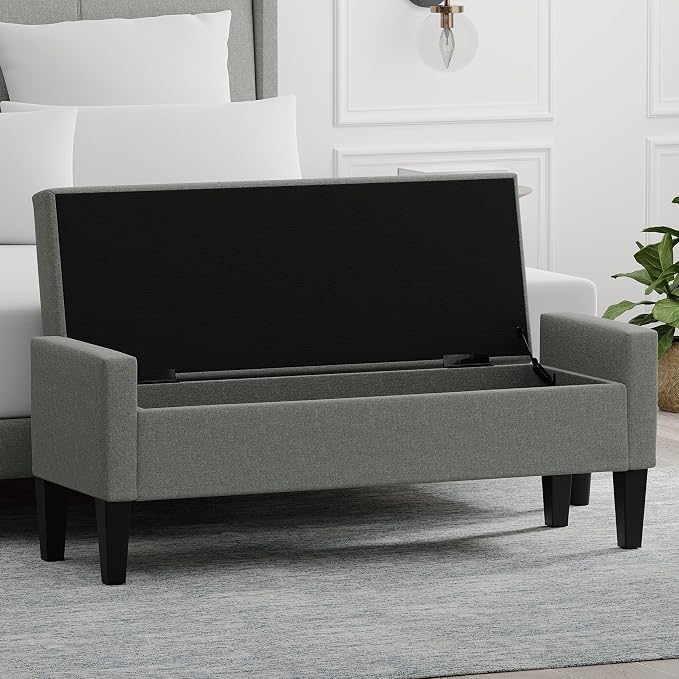 Stone (Light Gray) Without Nailhead Trim
