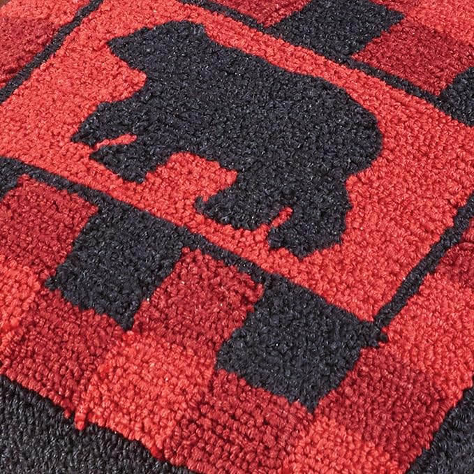 Buffalo Check Bear Stool