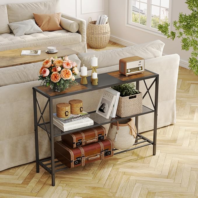 Rustic Brown & Black